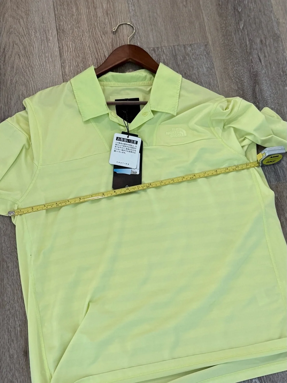 The North Face Men’s Short Sleeve Polo — Light Lime